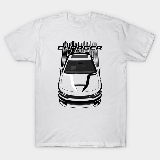 Charger - Dark Transparent/Multi Color T-Shirt by V8social